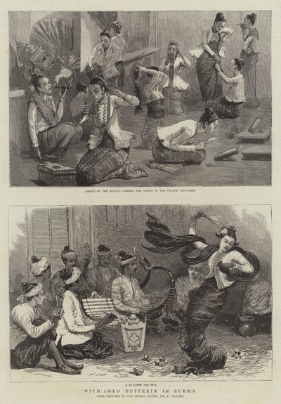 Avec Lord Dufferin en Birmanie - Frederic Villiers